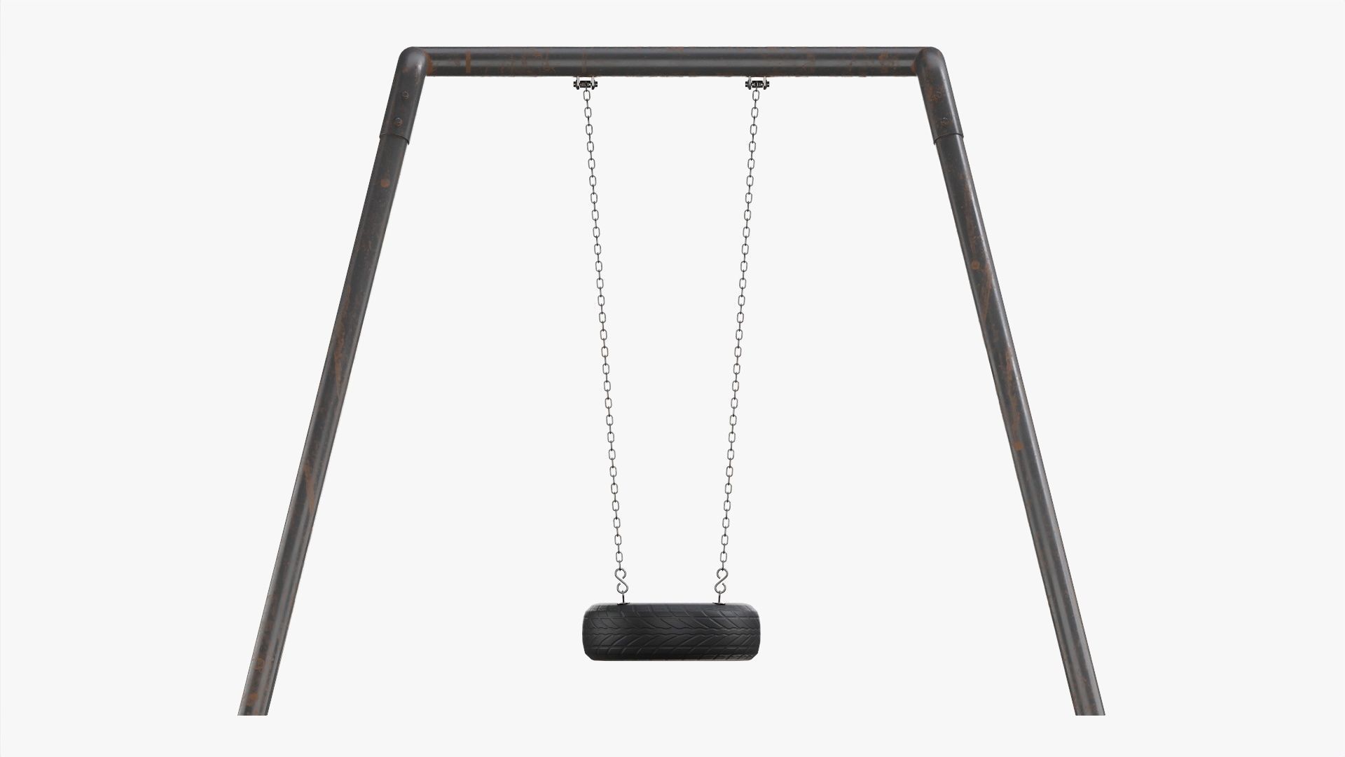 Tire swing outdoor 01 3D model_4