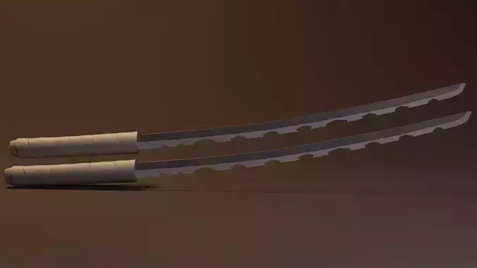 Demon slayer inosuke katana 