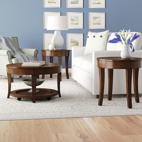 Earline Coffee Table Set 3D model CGTrader