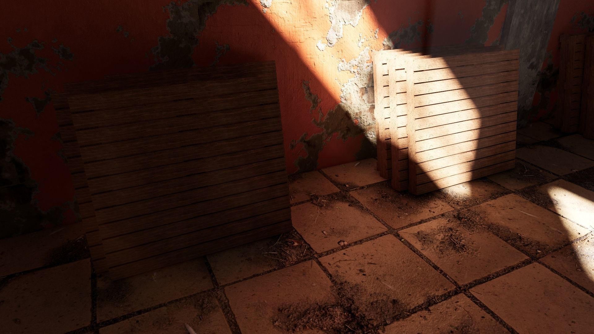 ABANDONED WAREHOUSE 3 Low-poly 3D model_14