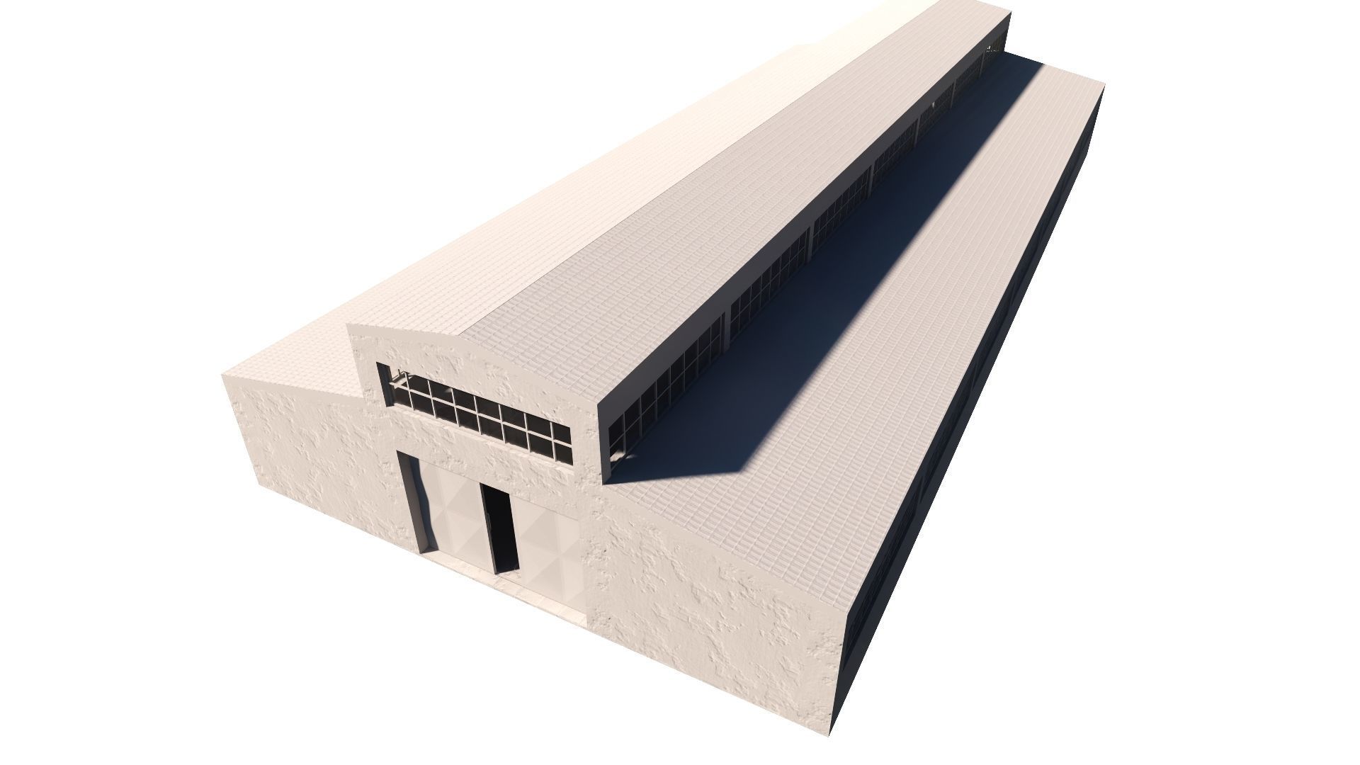 ABANDONED WAREHOUSE 3 Low-poly 3D model_58