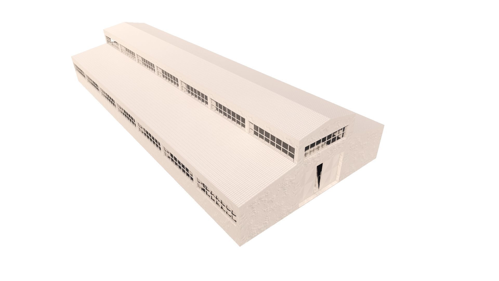 ABANDONED WAREHOUSE 3 Low-poly 3D model_57