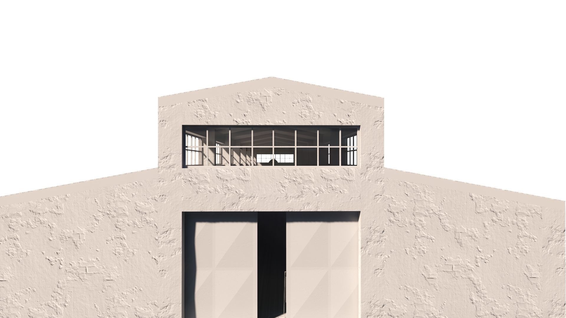 ABANDONED WAREHOUSE 3 Low-poly 3D model_59