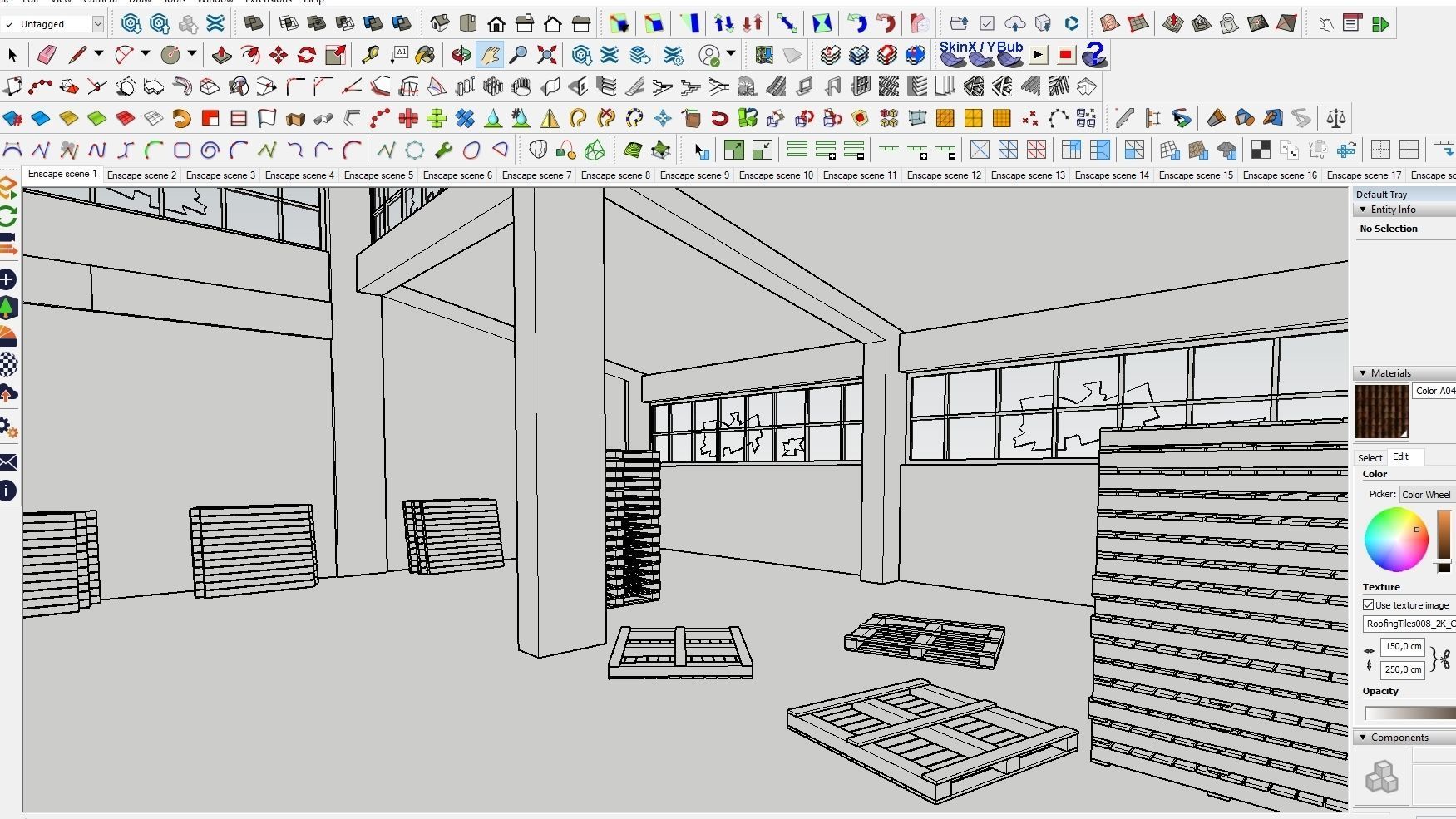 ABANDONED WAREHOUSE 3 Low-poly 3D model_23