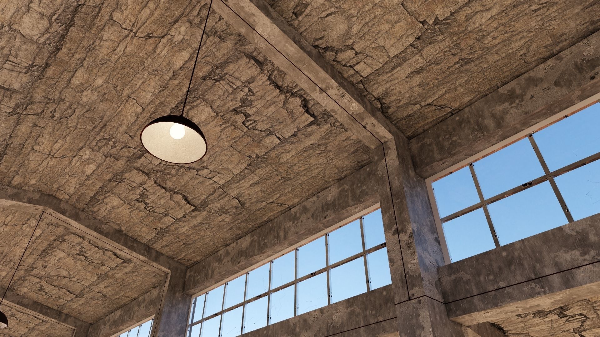 ABANDONED WAREHOUSE 3 Low-poly 3D model_9