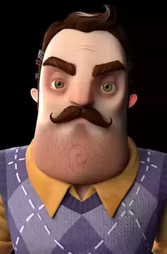hello neighbor 2 3D model