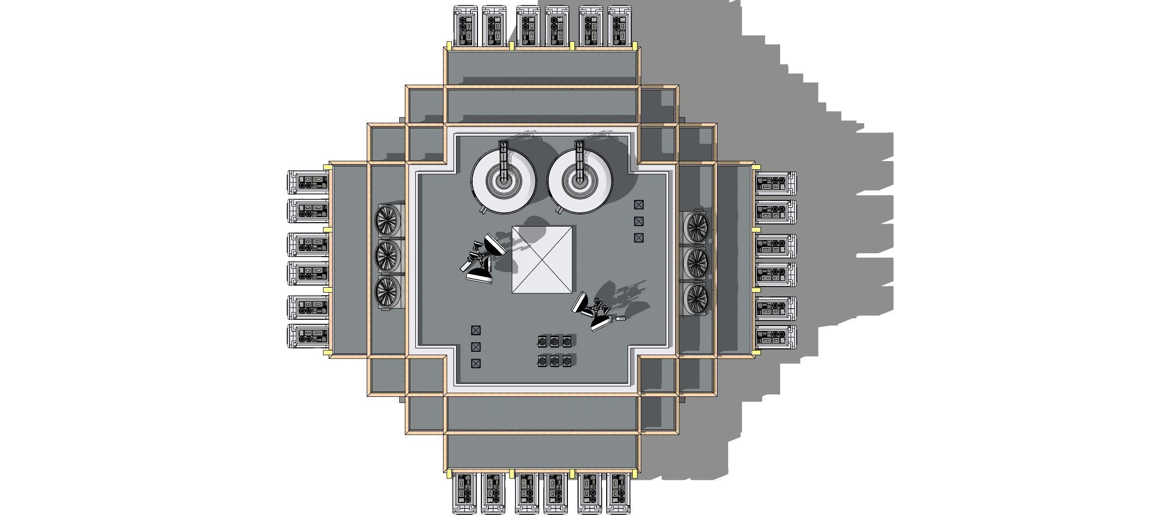 Sci-fi Laboratory block 002 3D model_19