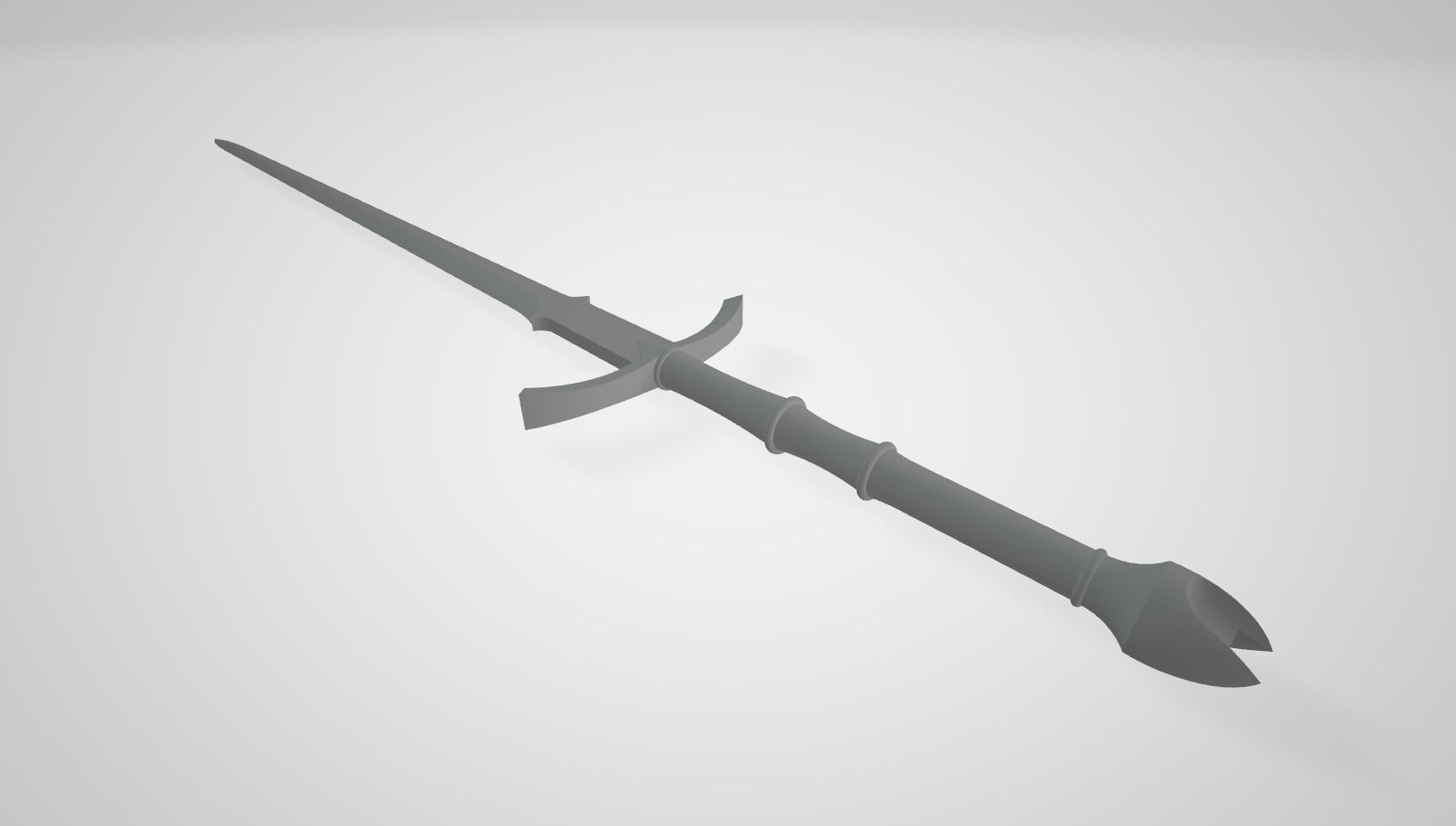 Witch King Of Angmar Sword 3D print model_2