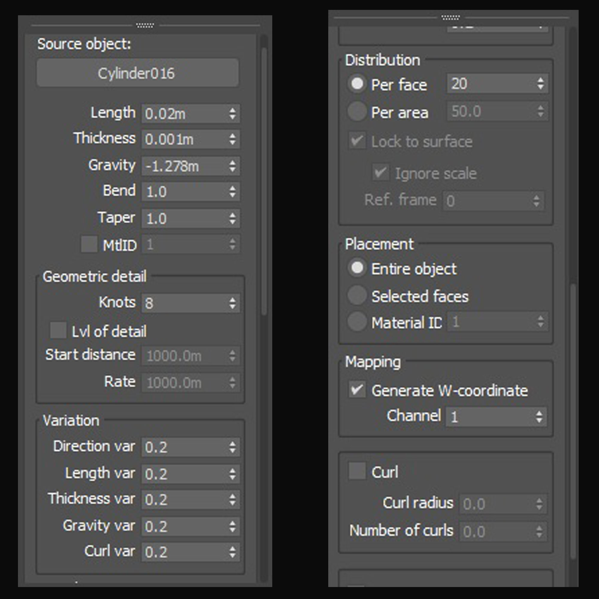 circle decor 3D model_2
