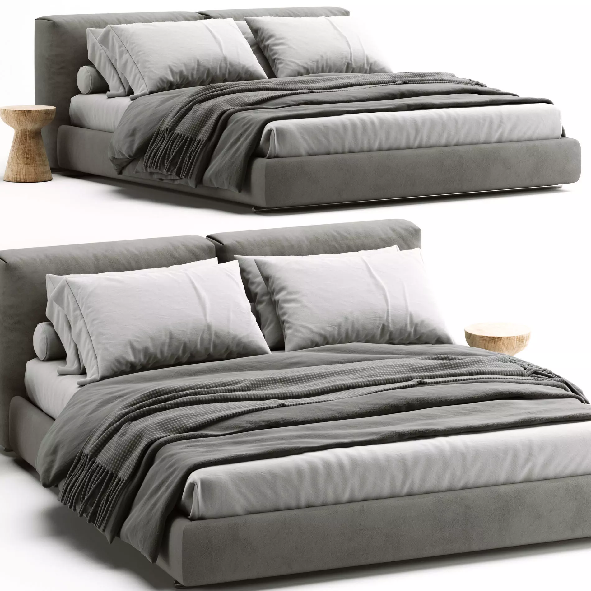 Bed Asolo Flexform 3D model