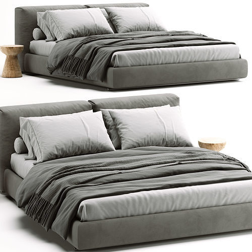 Bed Asolo Flexform 3D model