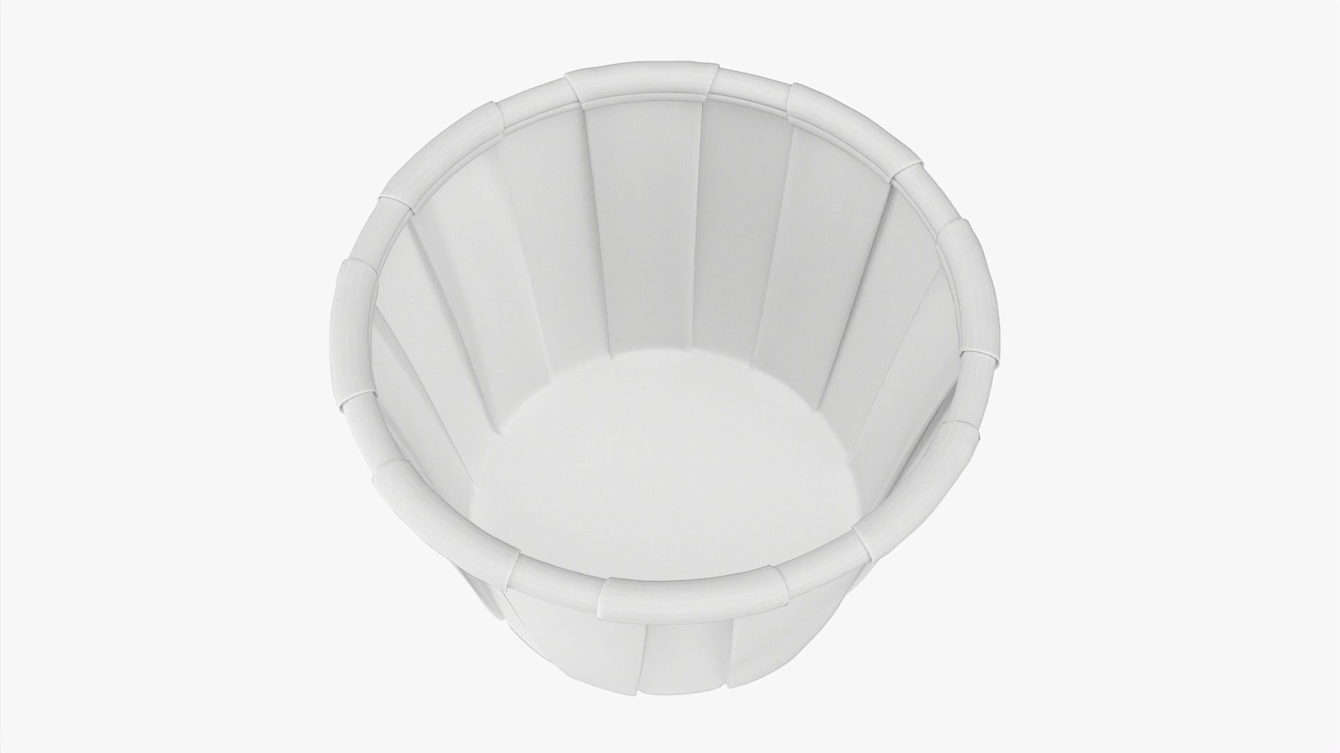 Souffle paper portion cup 3D model_2