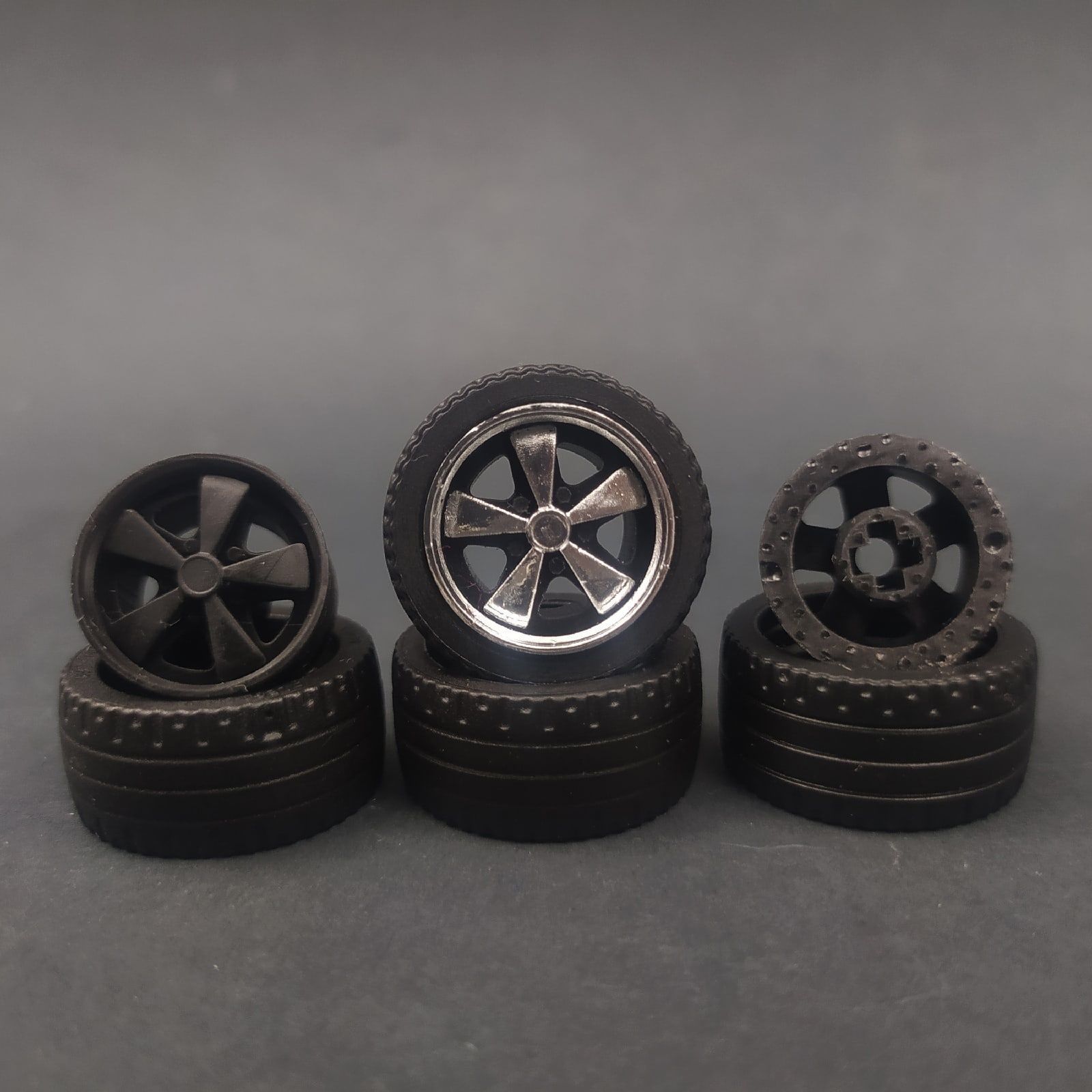LEGO Speed Champions Fuchs style wheels 3D print model