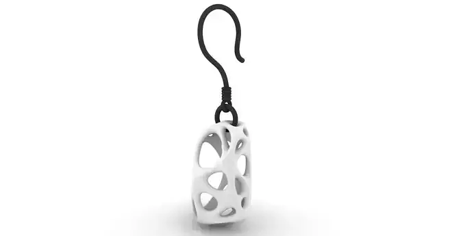  biogrid drop earring no2