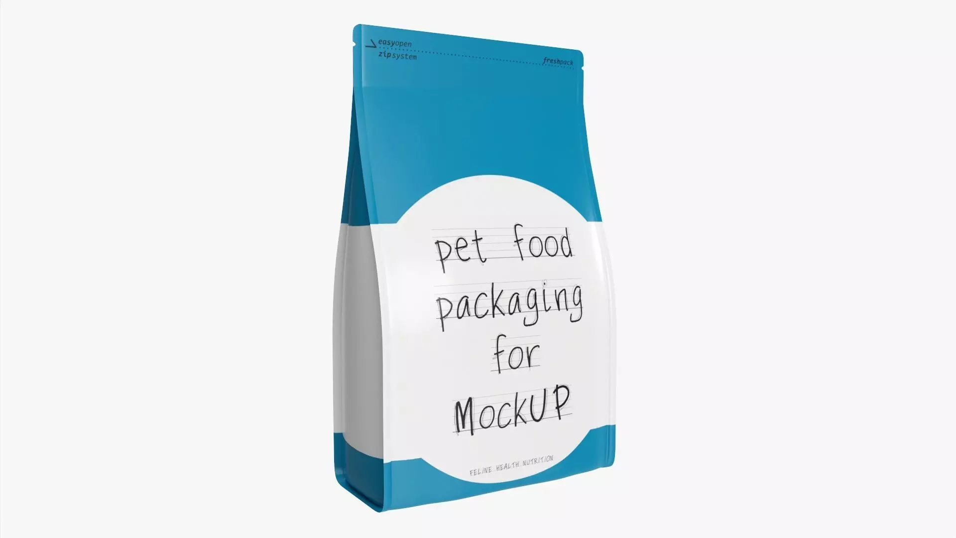 Pet food packaging 04 3D model