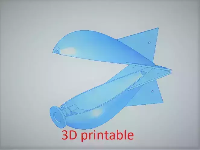 Bait rocket 3D print model