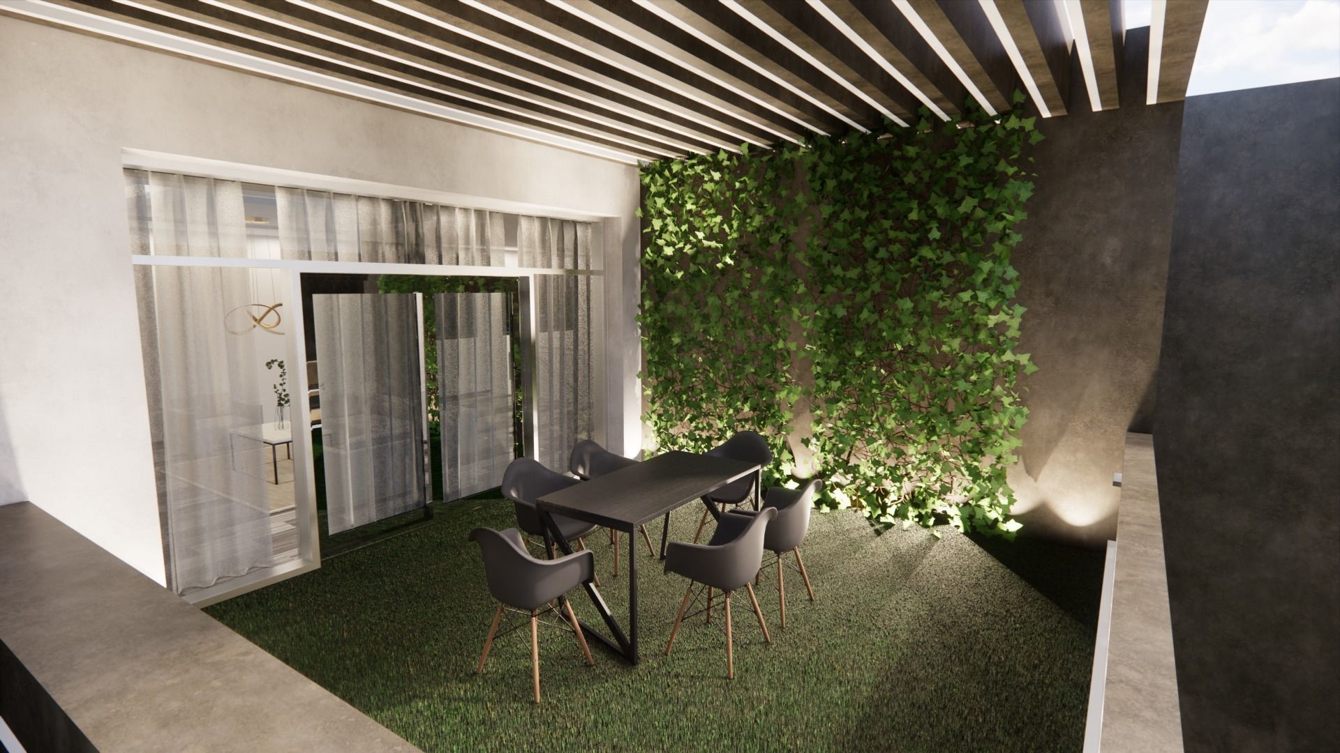 villa modern 3D model_17