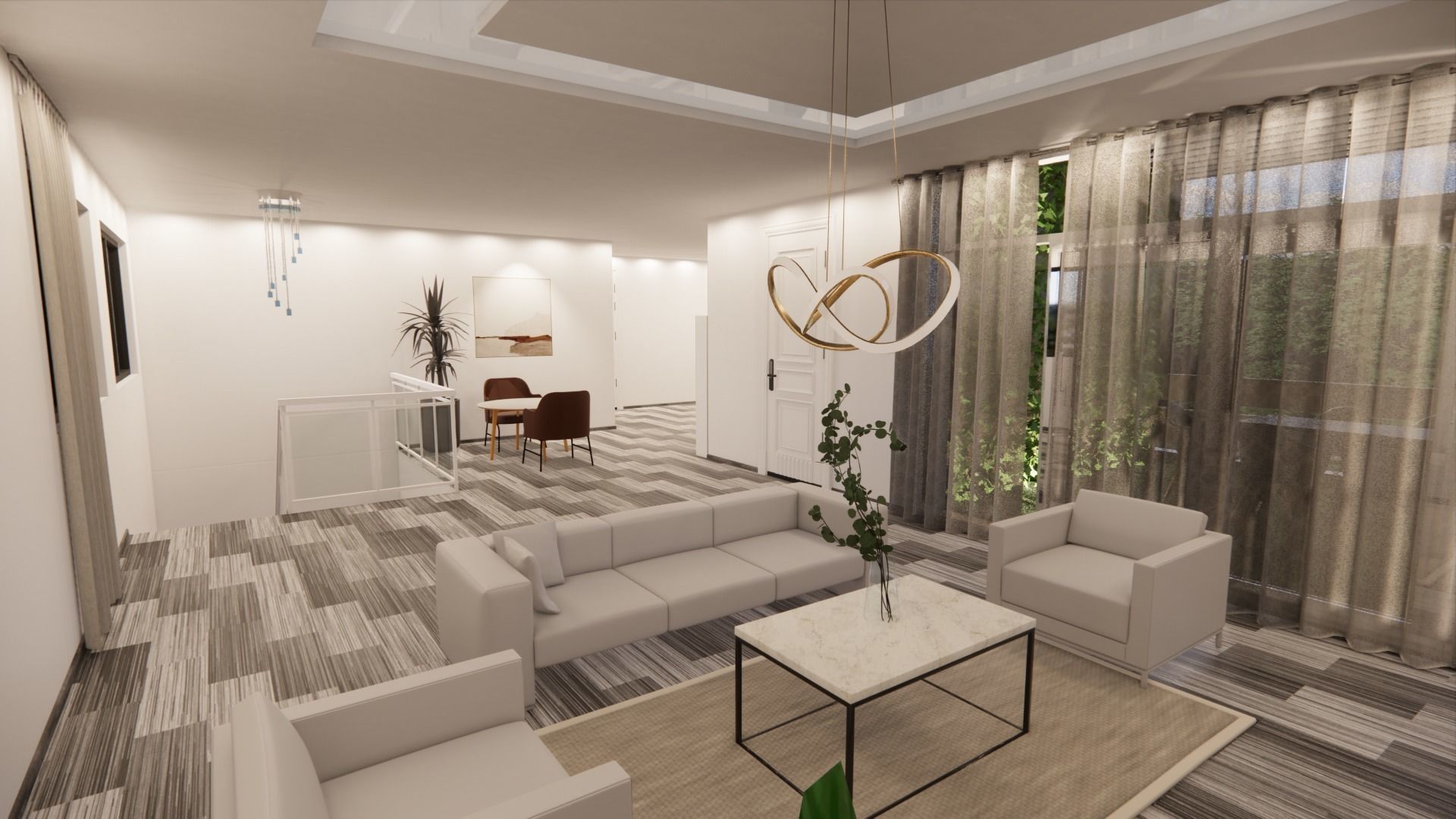 villa modern 3D model_20