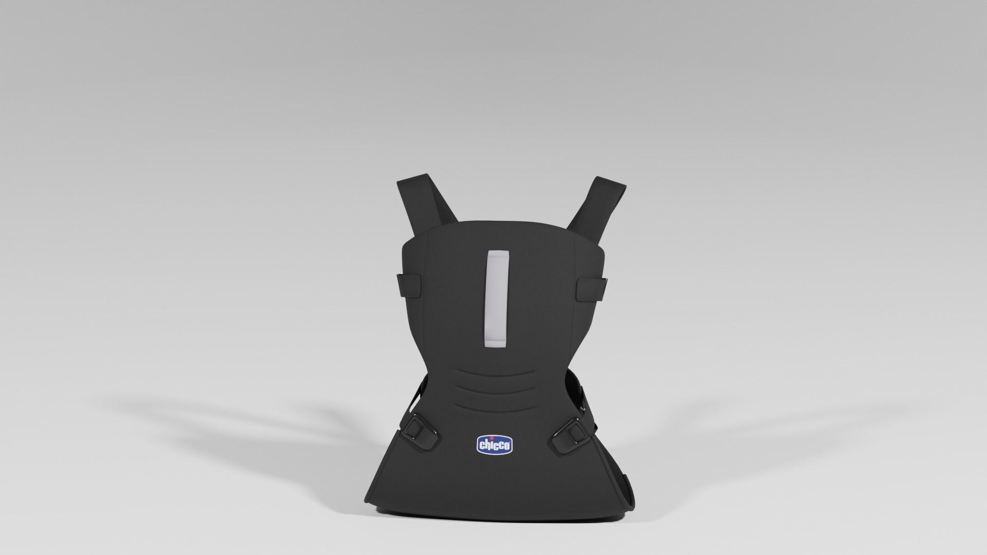 Wearable Chicco Easyfit baby carriers set of 4 variatons S Low-poly 3D model_2