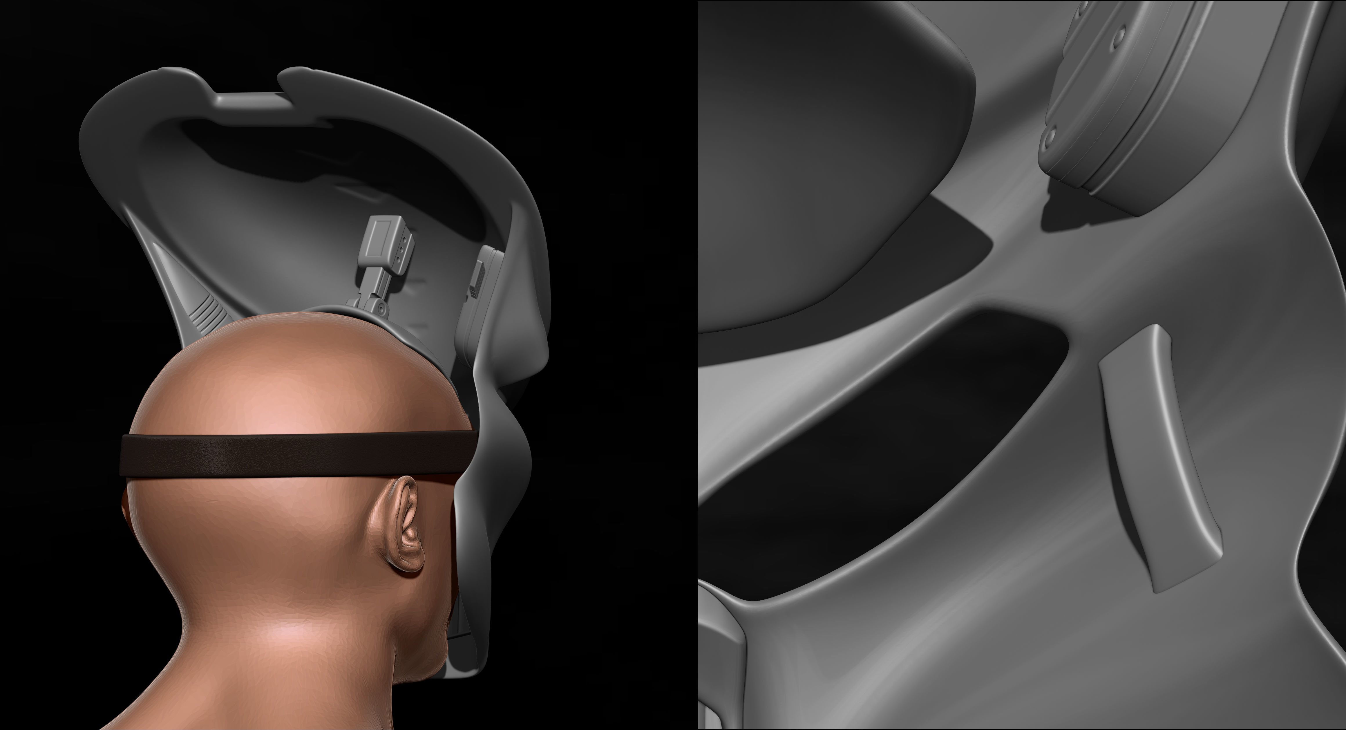 Predator Mask Jungle Hunter  File STL OBJ for 3D Printing  3D print model_23