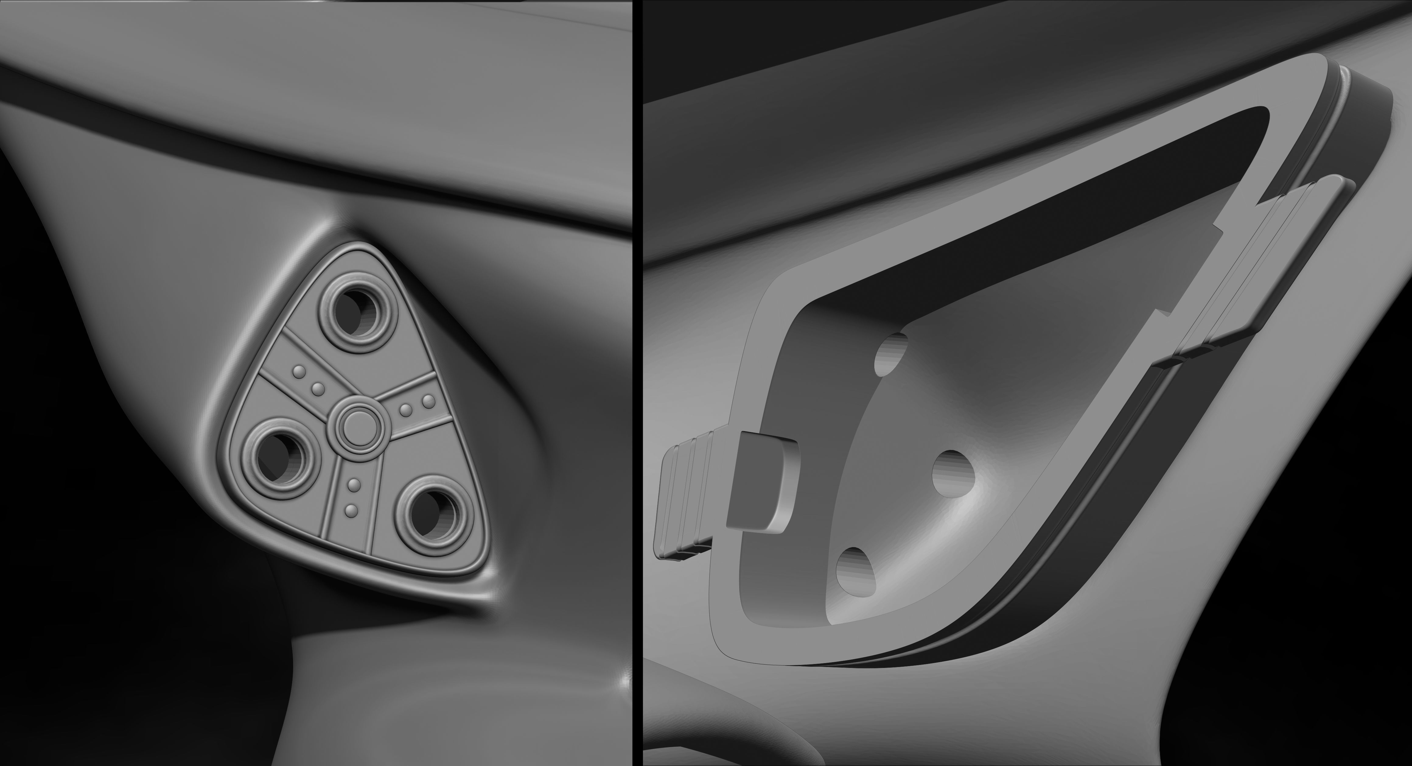 Predator Mask Jungle Hunter  File STL OBJ for 3D Printing  3D print model_19