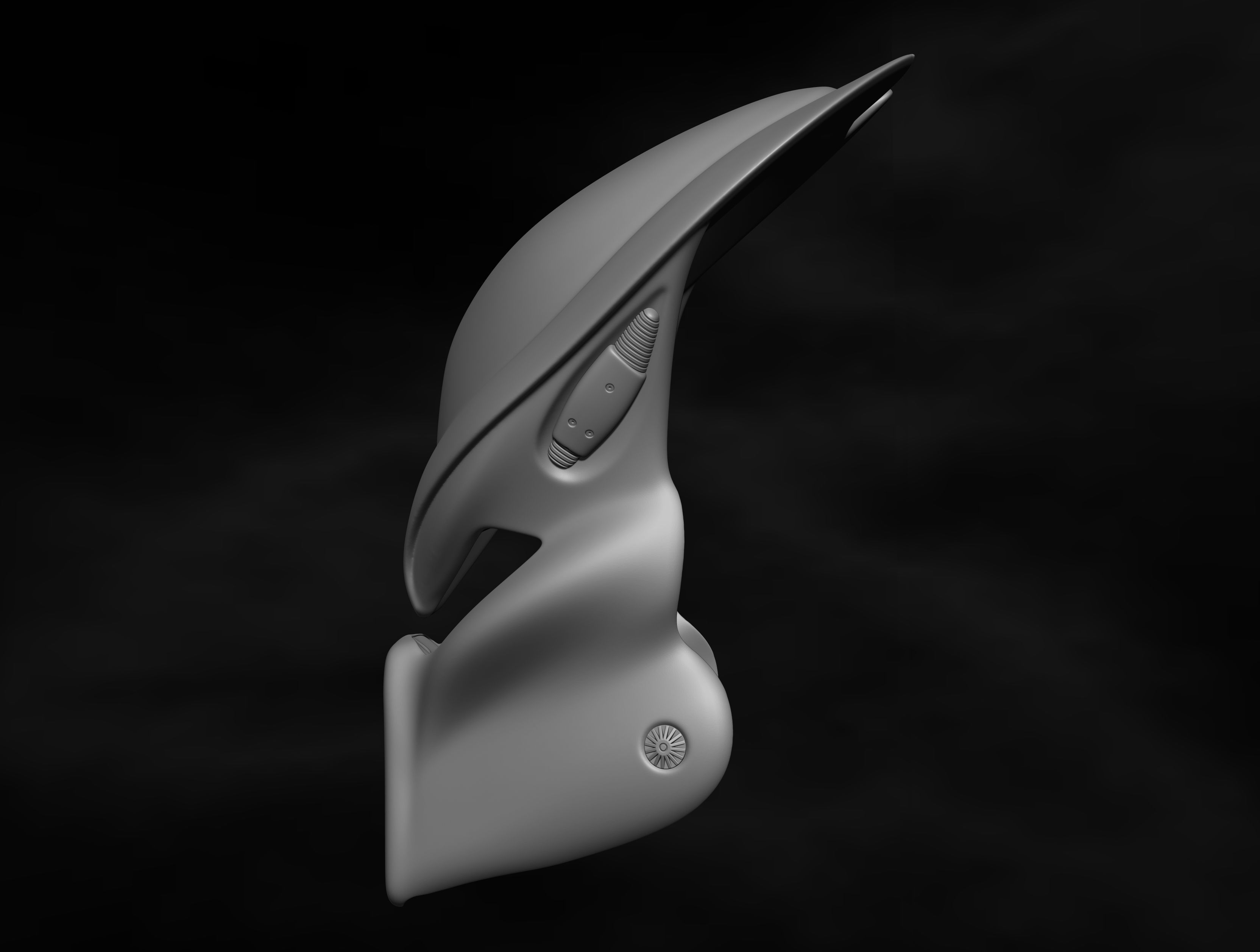 Predator Mask Jungle Hunter  File STL OBJ for 3D Printing  3D print model_16