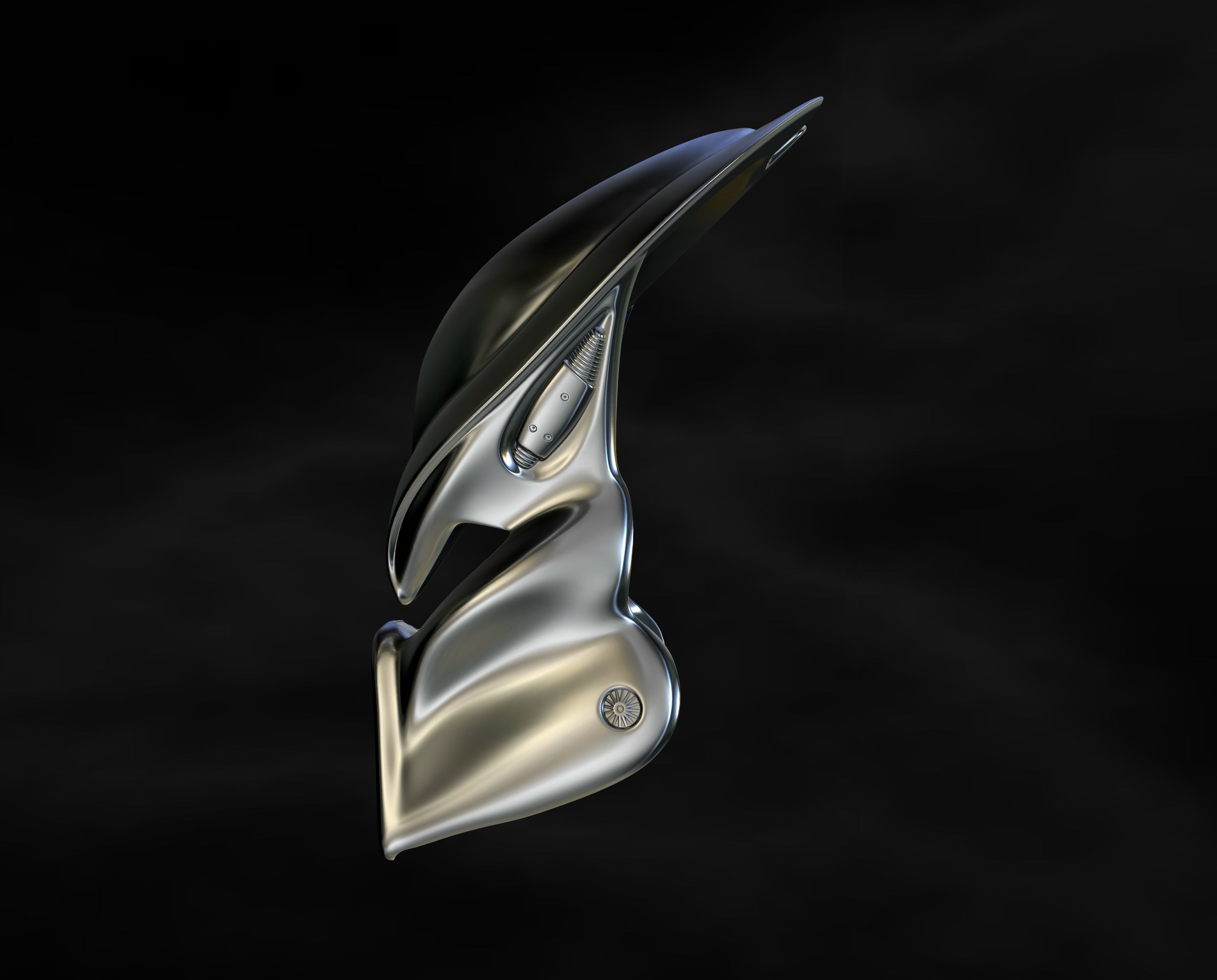 Predator Mask Jungle Hunter  File STL OBJ for 3D Printing  3D print model_5