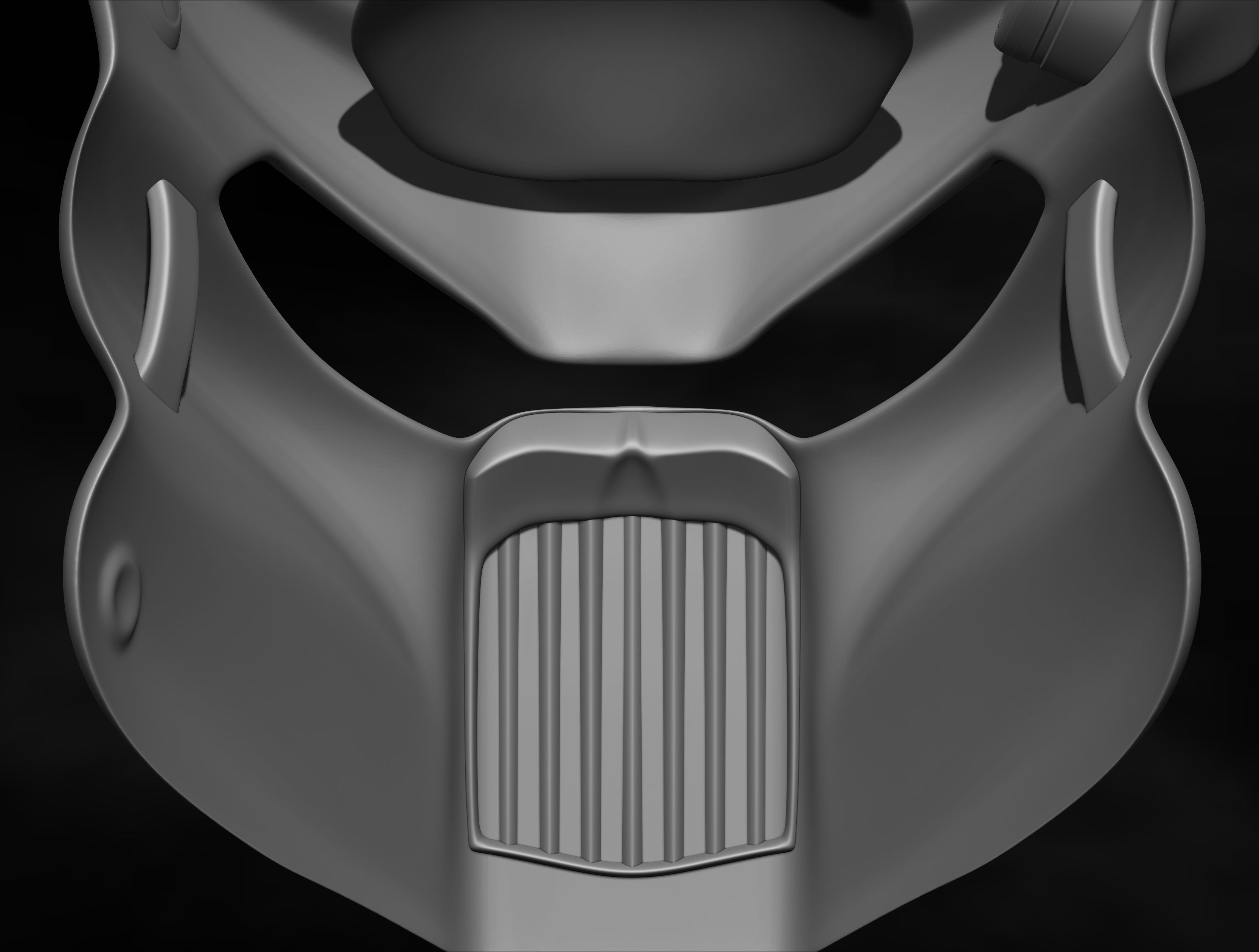 Predator Mask Jungle Hunter  File STL OBJ for 3D Printing  3D print model_22