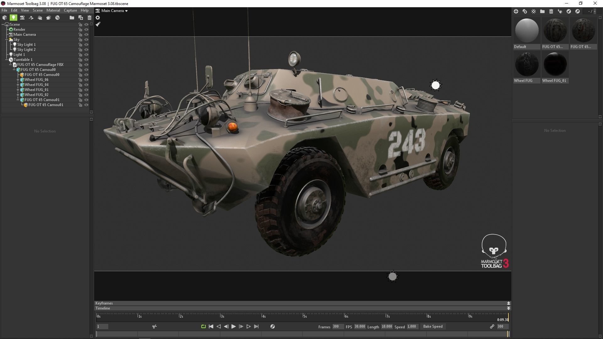 FUG OT 65 Camouflage Marmoset Toolbag 3D model_15