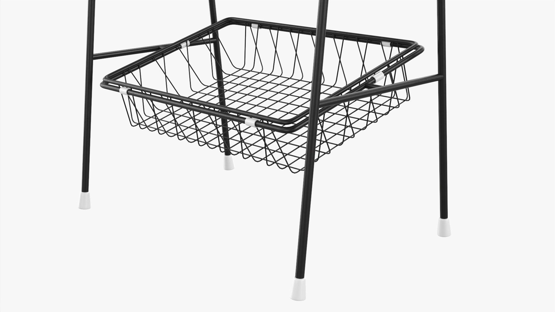 Tilted pane stand 5-tier 3D model_4