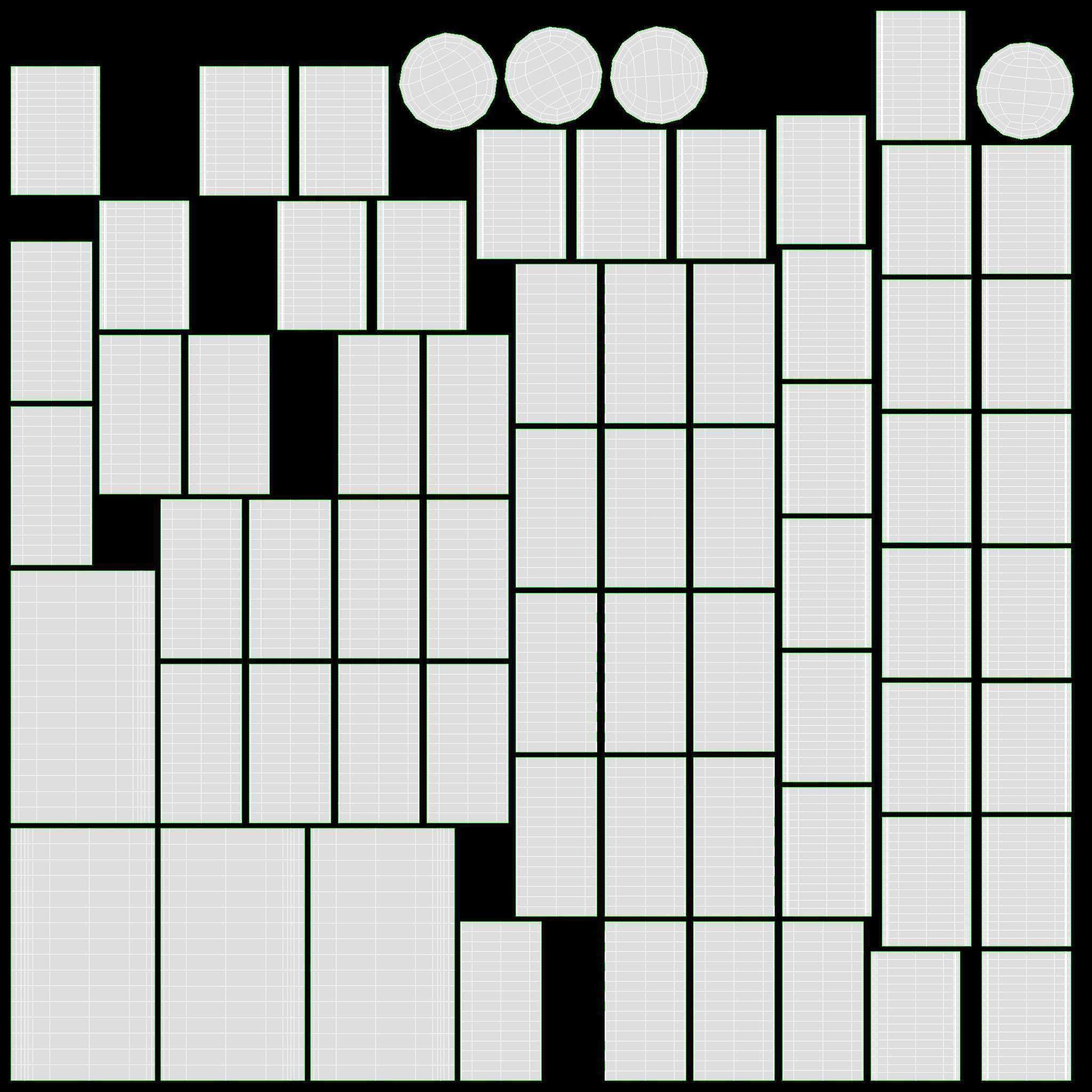 Tilted pane stand 5-tier 3D model_9