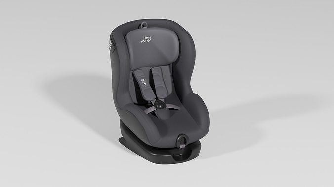 Britax Romer  Trifix 2 I-size BR 9-18 kg Isofix baby car seat S Low-poly 3D model