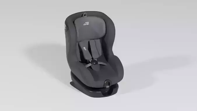 Britax Romer  Trifix 2 I-size BR 9-18 kg Isofix baby car seat S Low-poly 3D model