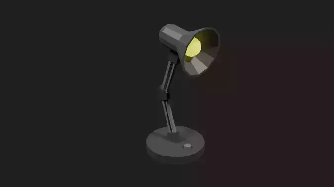 Lowpoly Desk Lamp