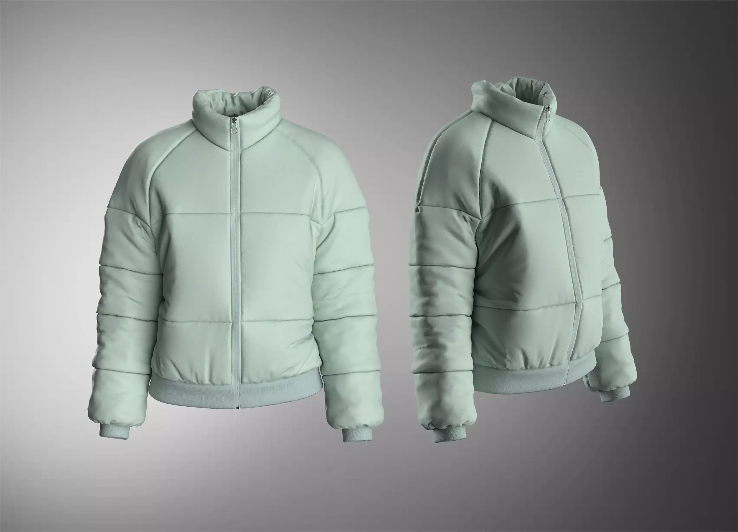 Puffer Jacket 3D model