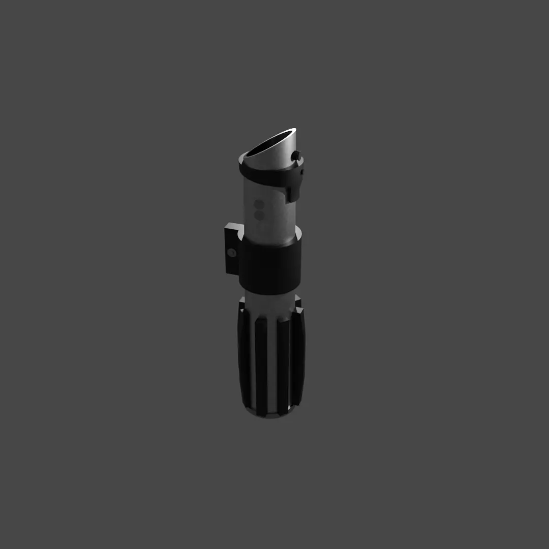 Dart Vaders saber Free low-poly 3D model