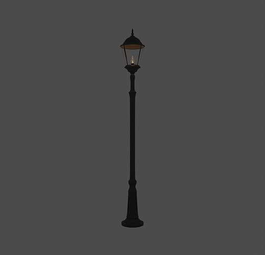 Streetlight street lamp Free 3D model