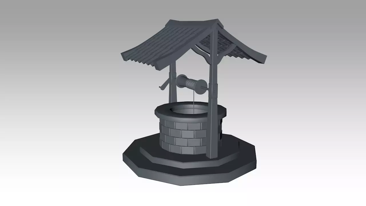 Fantasy Well 3D print model_0