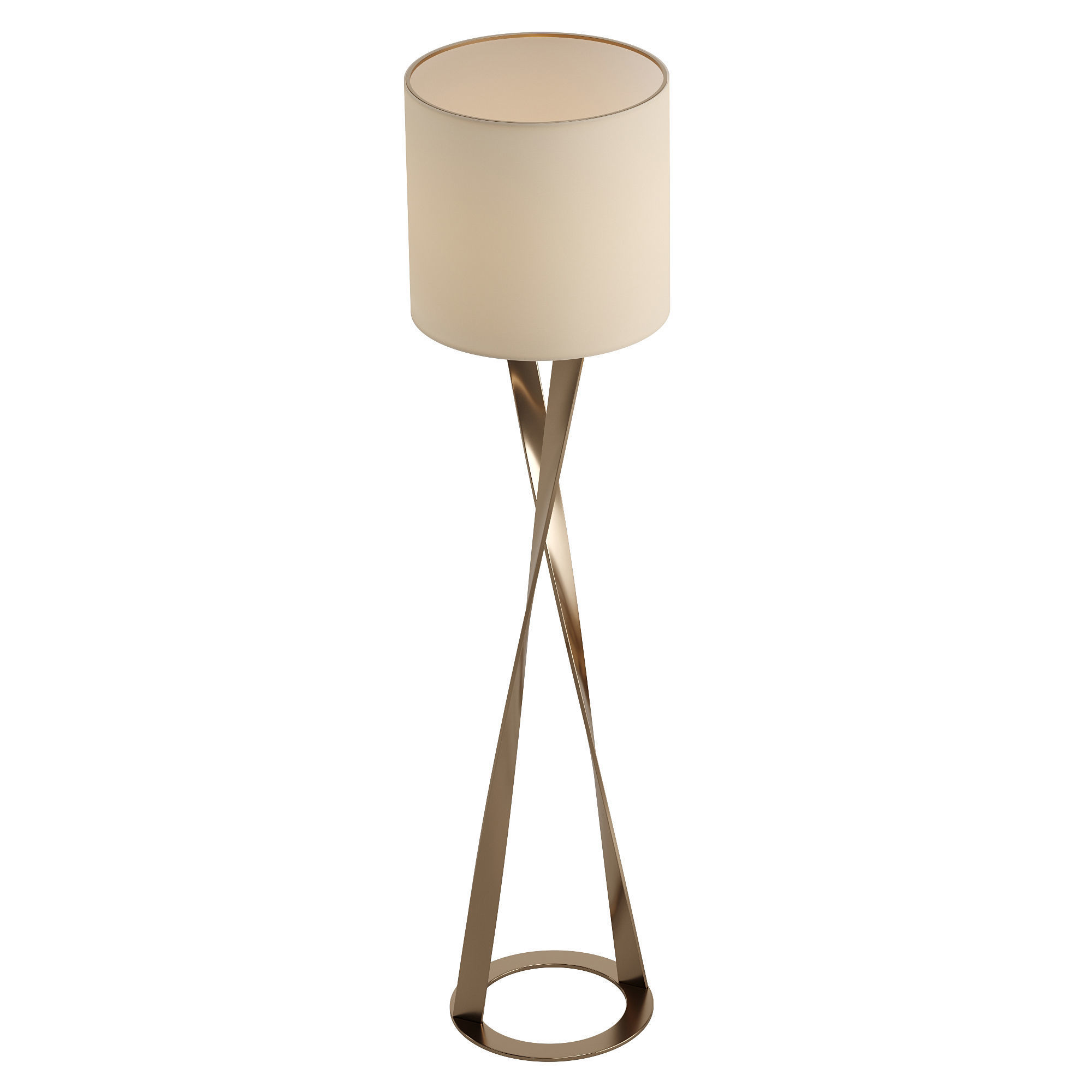 TRUSSARDI SPIGA FLOOR LAMP Low-poly 3D model_2