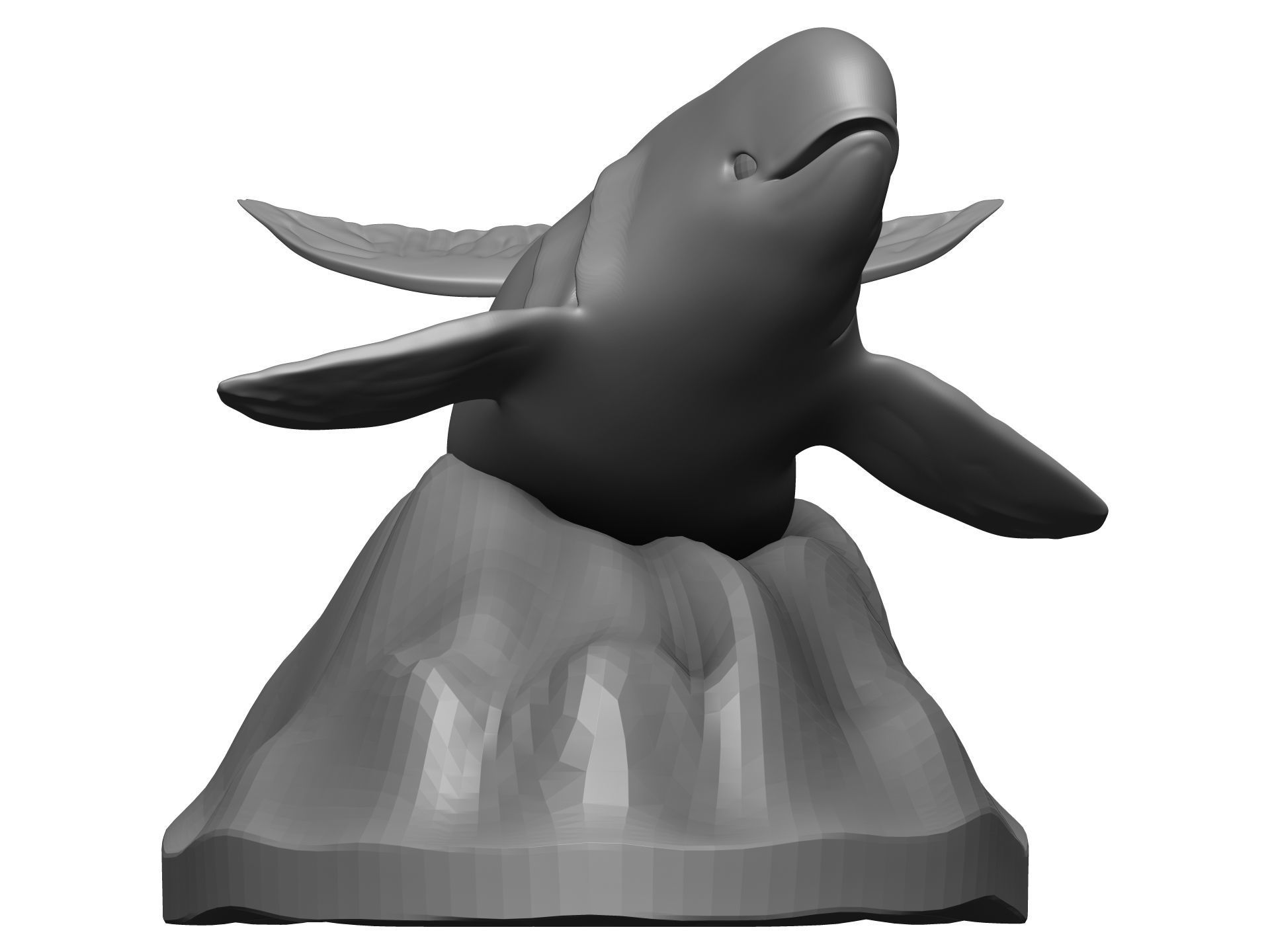 Whale 3D model_1
