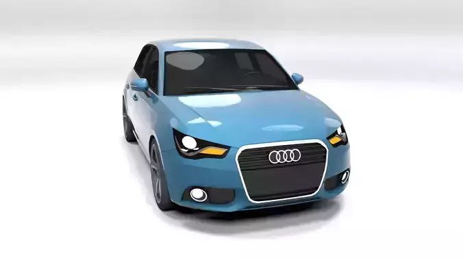 AUDI A1 5DOOR LOWPOLY