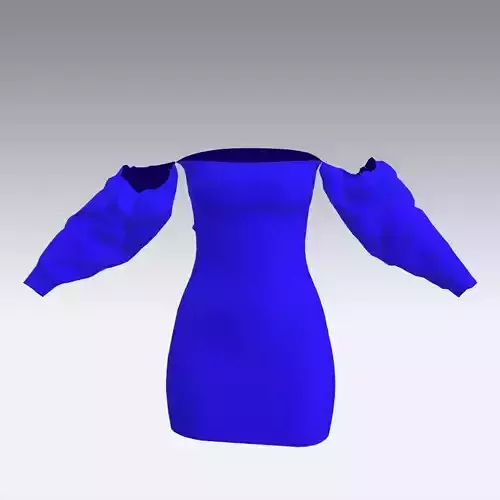 DRESS LOOK STRAPLESS NECKLINE FASHION