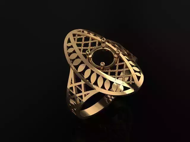women fusion ring print table  3D print model
