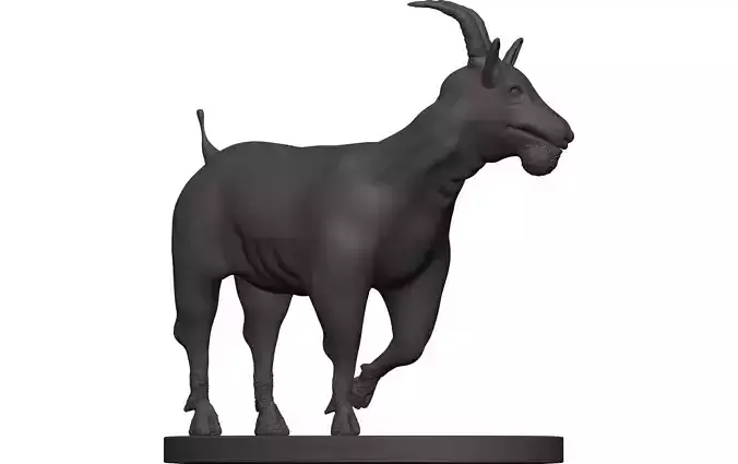 Goat-Goat figurine of goat