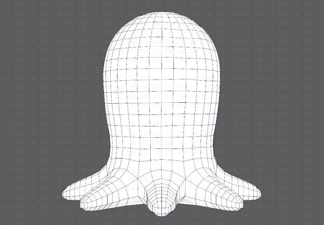 Monster V01 Low-poly 3D model_30