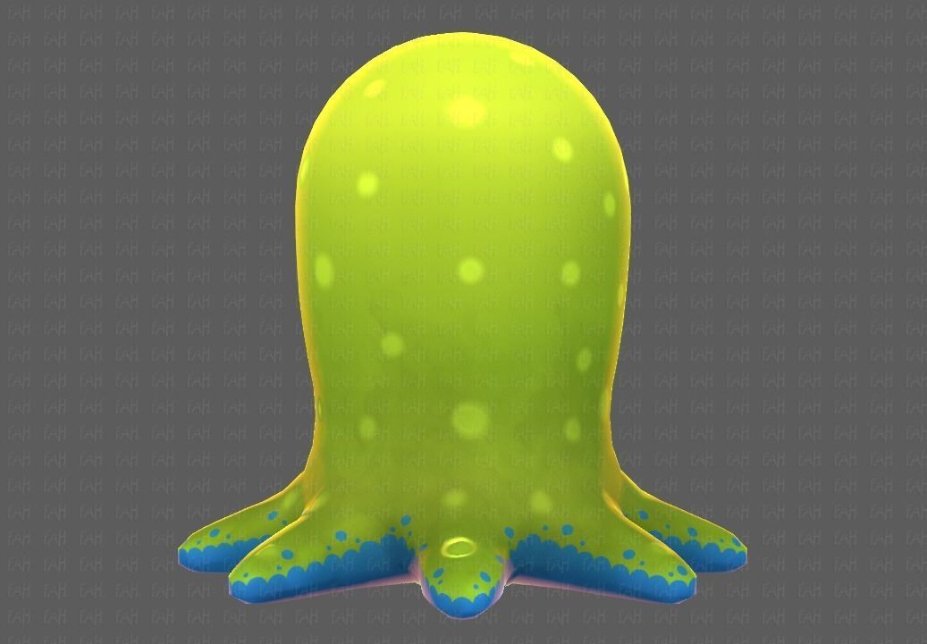 Monster V01 Low-poly 3D model_20