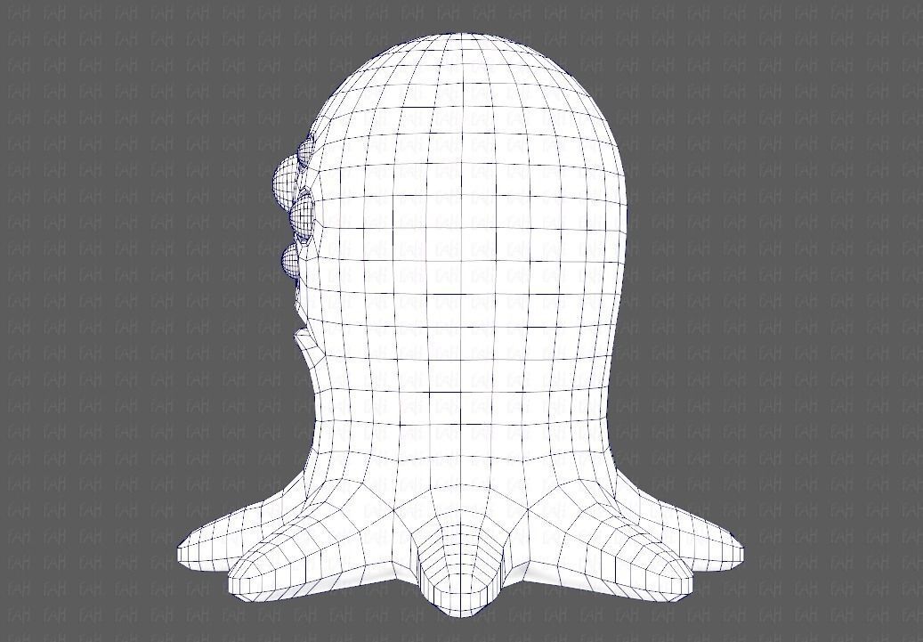 Monster V01 Low-poly 3D model_31