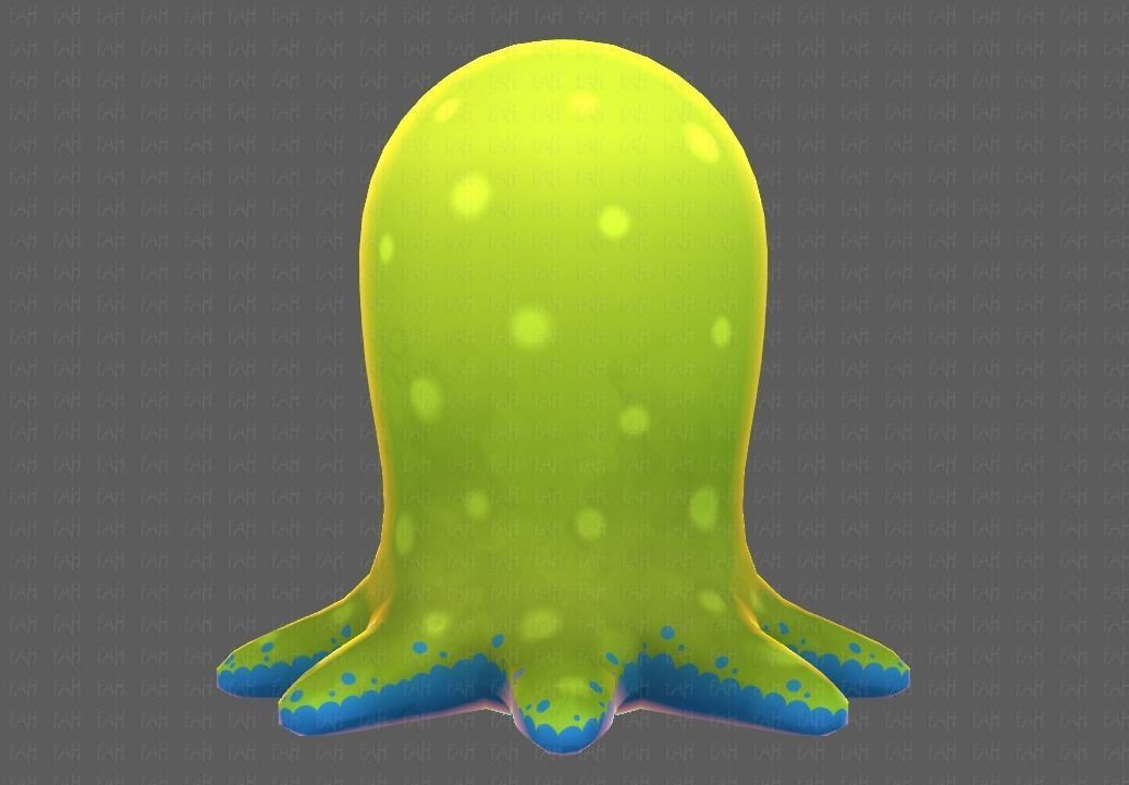 Monster V01 Low-poly 3D model_21