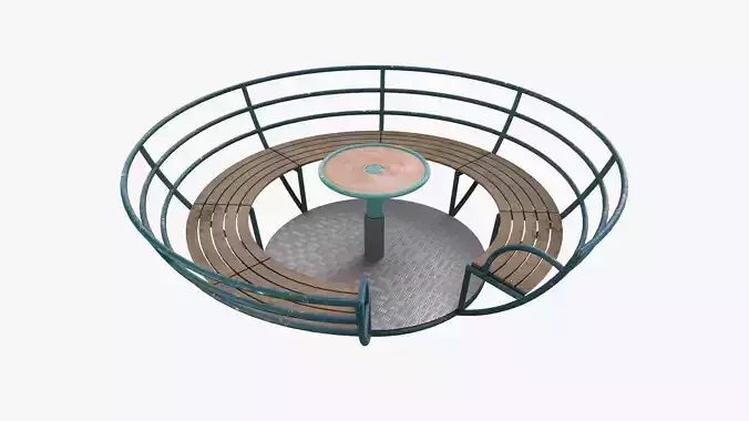 Roundabout bench 02
