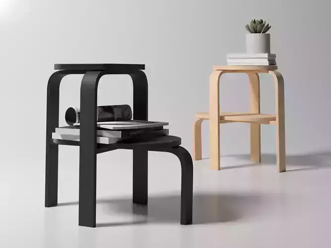 Altura Step Stool 3D model